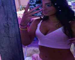 She has a piercing in her bellybutton She has a piercing in her bellybutton.
